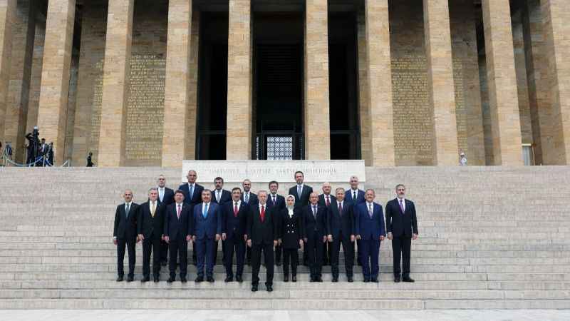 Cumhurbaşkanlığı Kabinesi Anıtkabir’de