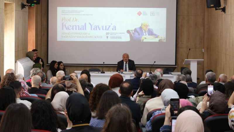 Usta edebiyatçıya vefa programı