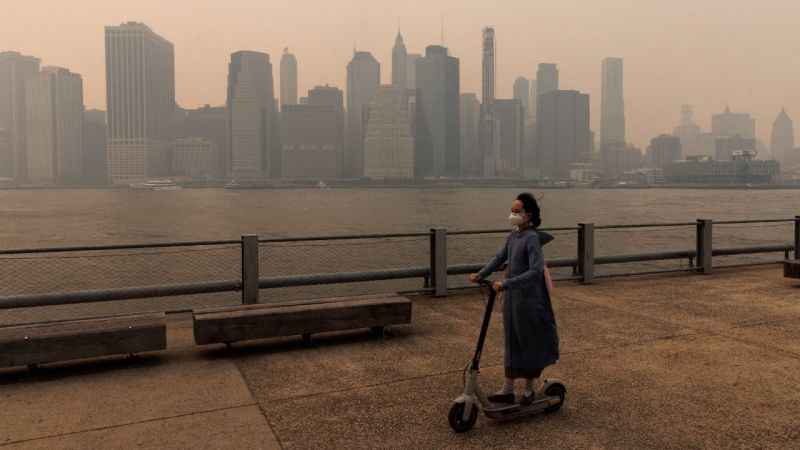  New York’ta hava kalitesi tehlike saçıyor