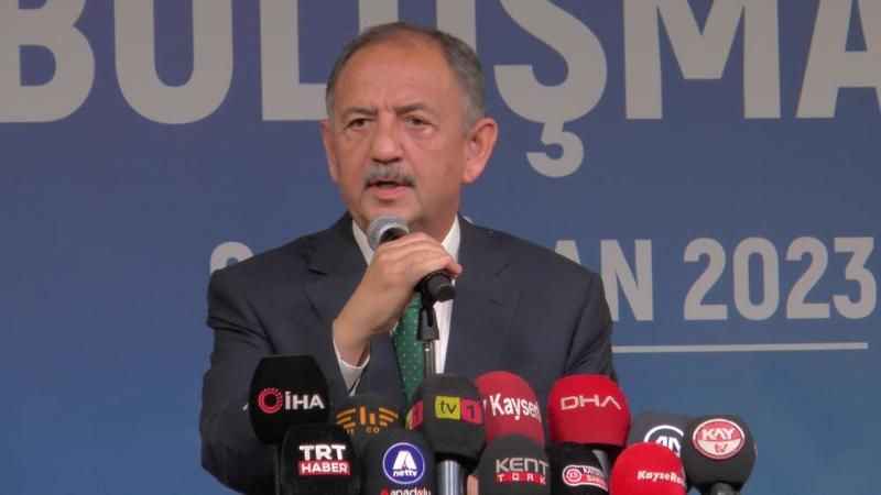 Bakan Özhaseki: Geliştirilen formüller ile deprem bölgesindeki konut teslimleri hızlanacak