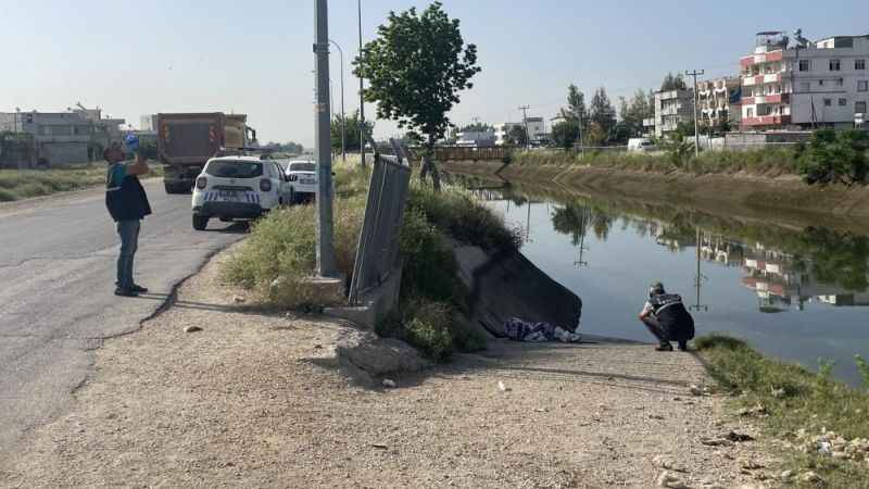 Adana'da sulama kanalında erkek cesedi bulundu