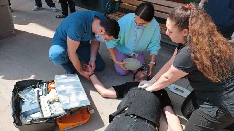 Afet ve acil durum tatbikatı gerçeğini aratmadı