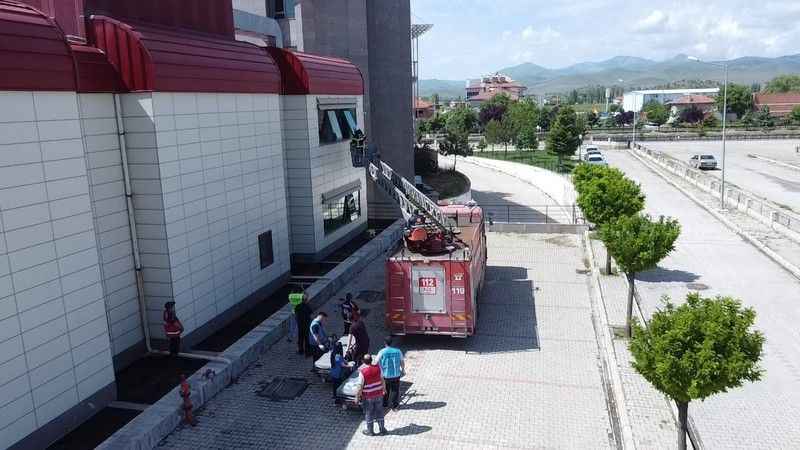 Afet ve acil durum tatbikatı gerçeğini aratmadı