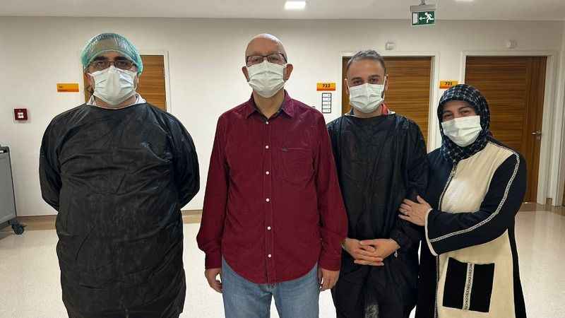 Baba-oğul lösemiyi birlikte yendiler