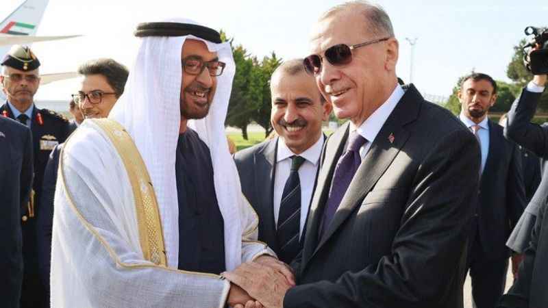 Cumhurbaşkanı Erdoğan, BAE Devlet Başkanı Al Nahyan ile bir araya geldi