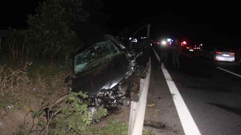 TEM'deki kazada Yakup Enes Çalışkan hayatını kaybetti