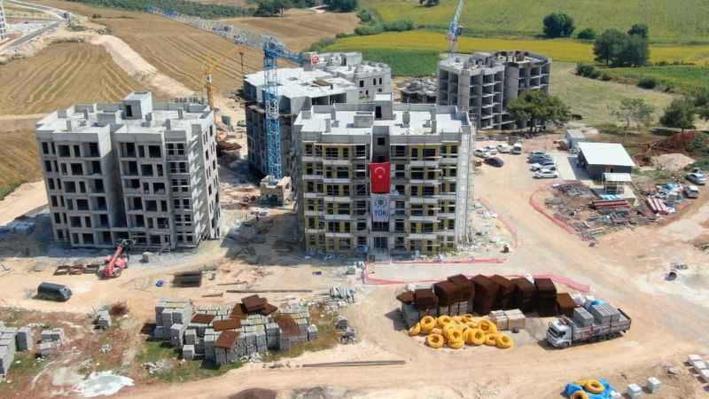  Adana’da afet konutları hızla yükseliyor