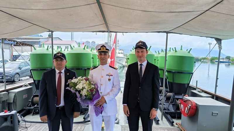 TCG Nusret Mayın Müze Gemisi ziyaretçileri ağırladı