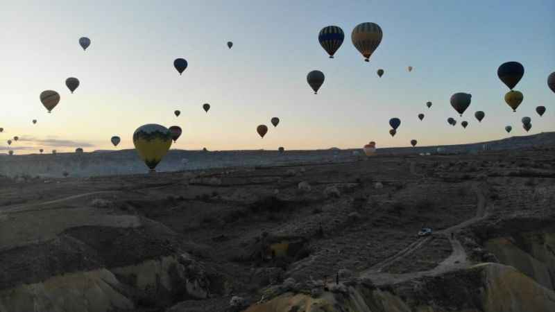 Kapadokya’da bayram tatilinde doluluk oranı yüzde 70’i geçti