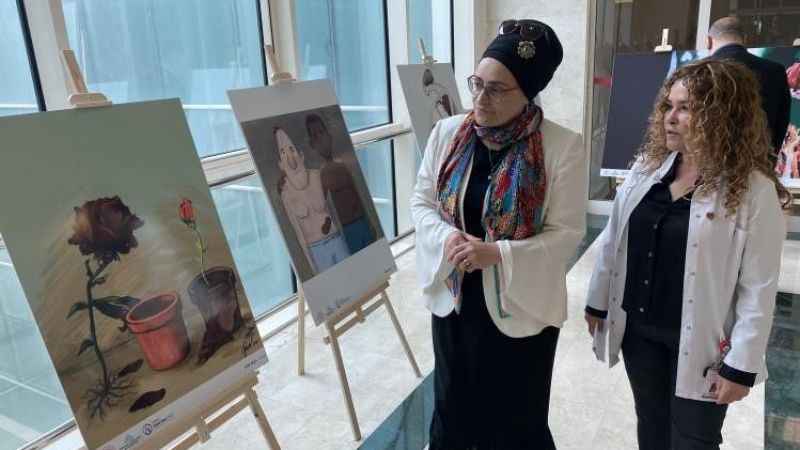 Uluslararası Organ Bağışı Karikatür sergisi 