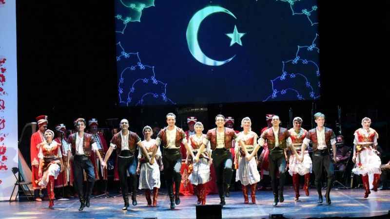 Türkiye ve Ukrayna kültürü aynı sahnede