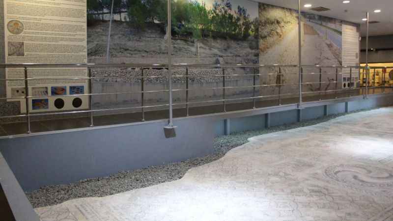 Bin 700 yıllık 'mozaik' görücüye çıktı