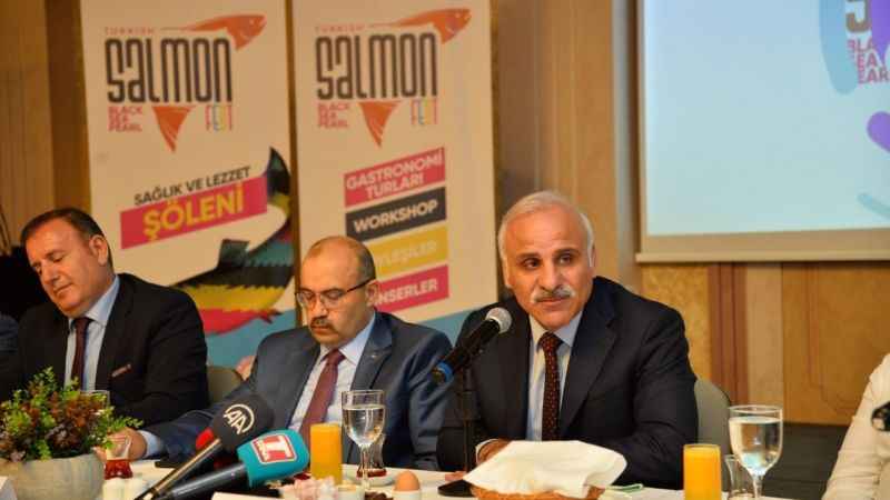 Trabzon'da Türk Somonu Festivali 
