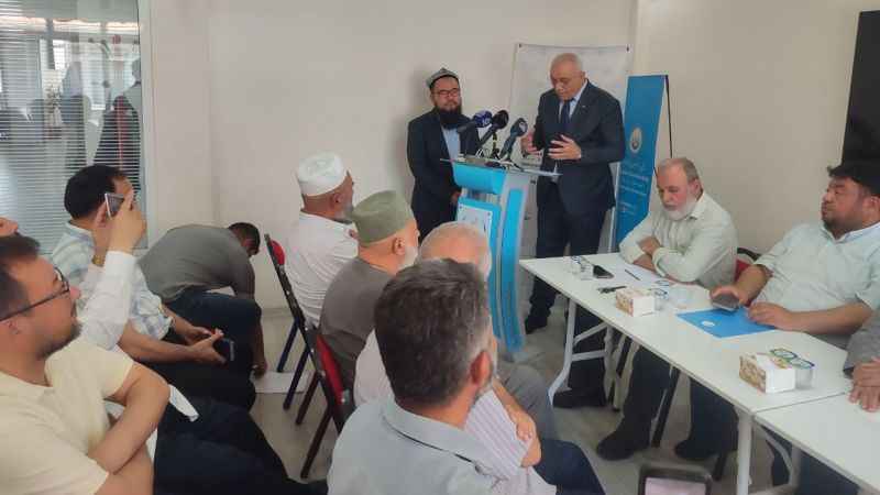 Uluslararası Doğu Türkistan STK’lar Birliği'nden Mahmud Abbas'a tepki