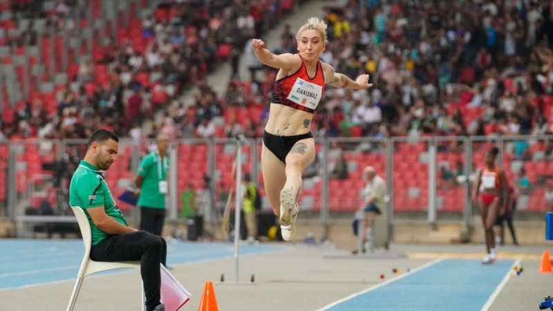 Avrupa Oyunları'nda Tuğba Danışmaz'dan gümüş madalya