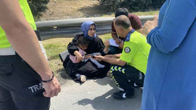 TEM'de bayram öncesi mezarlık ziyareti yolunda kaza: 1'i ağır 6 yaralı