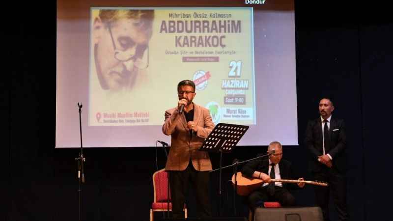 Usta Kalem Abdurrahim Karakoç anıldı