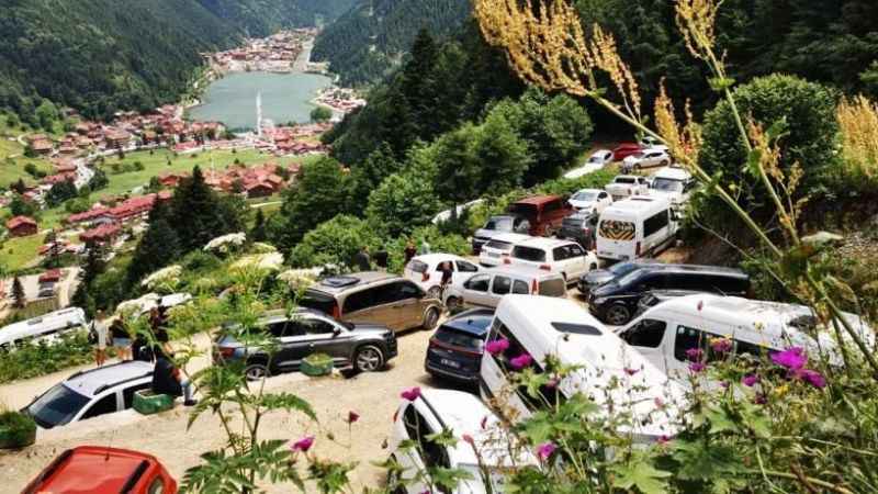 Uzungöl’de Kurban Bayramı tatili yoğunluğu