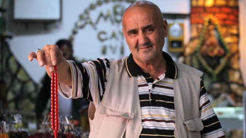 Tespihçiler Kahvesinde sohbet ve ticaret bir arada