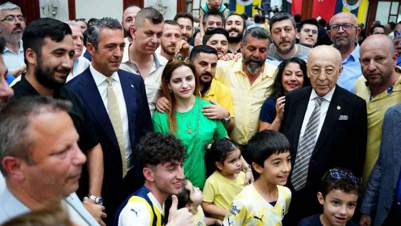 Fenerbahçe’de bayramlaşma töreni yapıldı