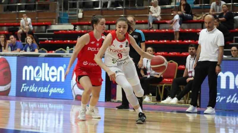 18 Yaş Altı Kız Basketbol Milli Takımı, Avrupa Şampiyonası'na galibiyetle başladı