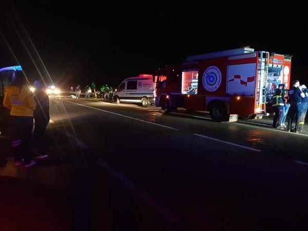 Tekirdağ'da bariyerlere çarpan motosikletli hayatını kaybetti