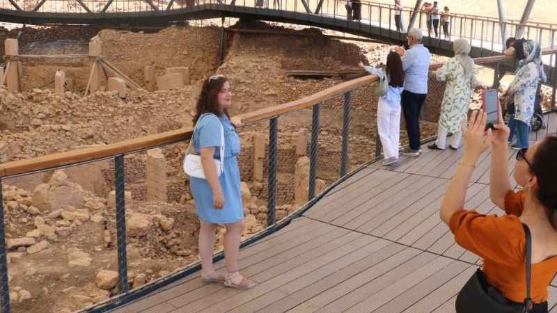Bayramda Göbeklitepe'ye ziyaretçi akını