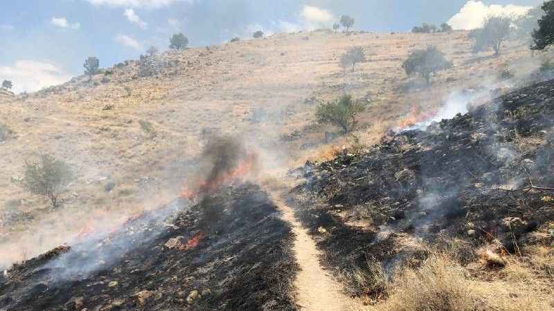 Çevreye atılan cam ve plastik şişelere dikkat: Anız yangınına sebep oluyor