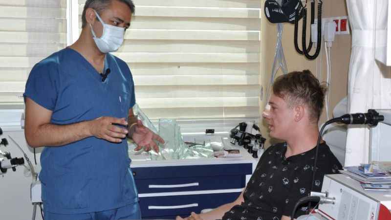 Ukraynalı hasta Manisa Şehir Hastanesini tercih etti