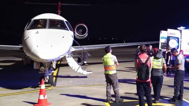 Türkiye'den 2 bin 300 kilometre öteye jet müdahale Türkiye'den 2 bin 300 kilometre öteye jet müdahale