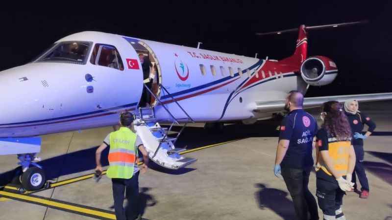 Türkiye'den 2 bin 300 kilometre öteye jet müdahale Türkiye'den 2 bin 300 kilometre öteye jet müdahale