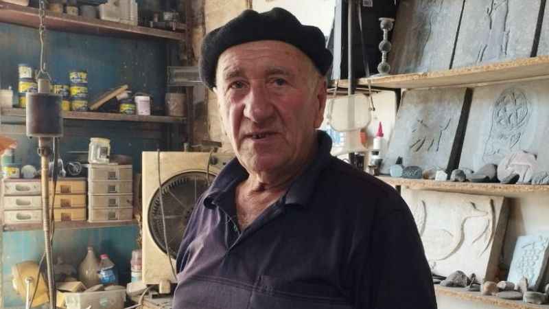 Suriyeli heykeltıraş 40 yıldır taşlara hayat veriyor