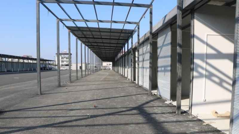 Depremin vurduğu Hatay'a yeni sebze hali 53 günde inşa edildi