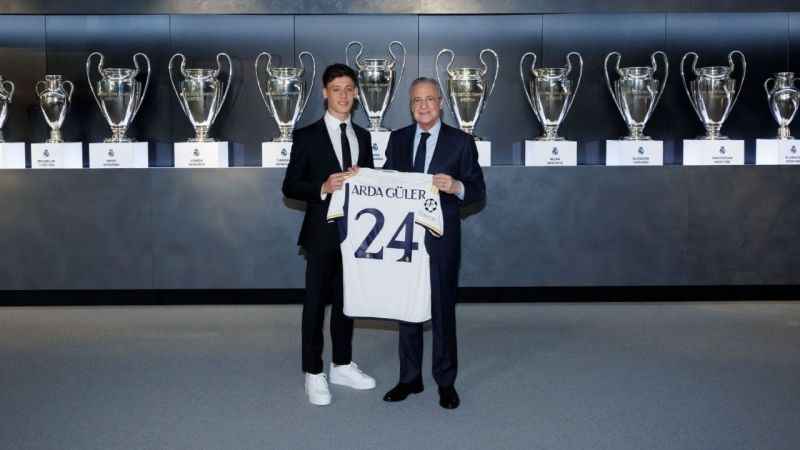 Arda Güler, Real Madrid’e resmi imzayı attı