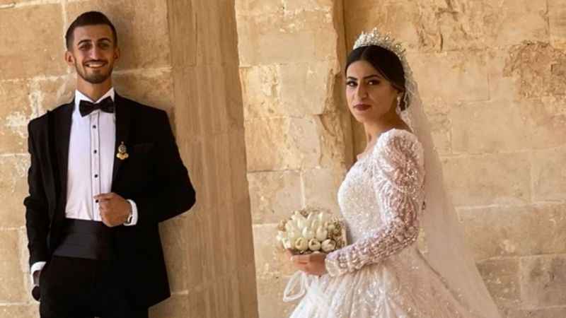 Tırını gelin arabası yaptı!