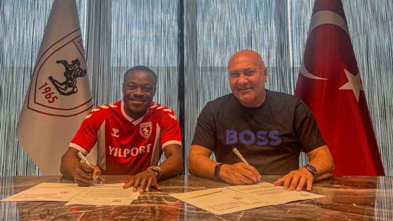 Samsunspor, Arsenal'den yetişen Marc Bola ile sözleşme imzaladı