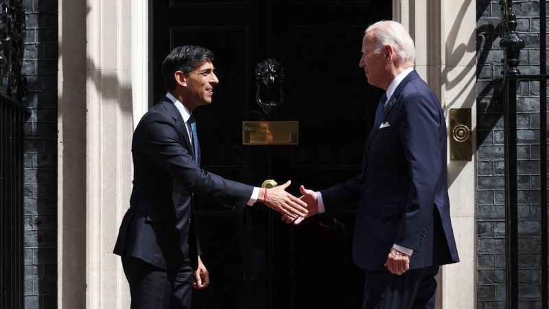 ABD Başkanı Biden, ilk kez 10 Downing Street’te