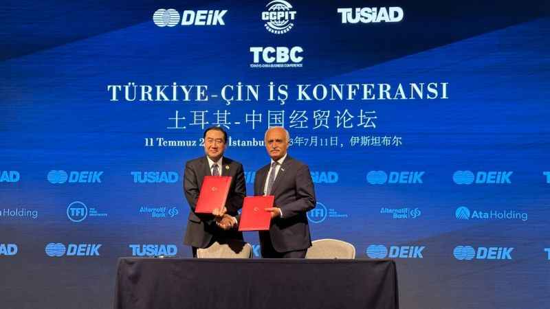 Türkiye-Çin İş Konferansı'nda ikili ticaret masaya yatırıldı