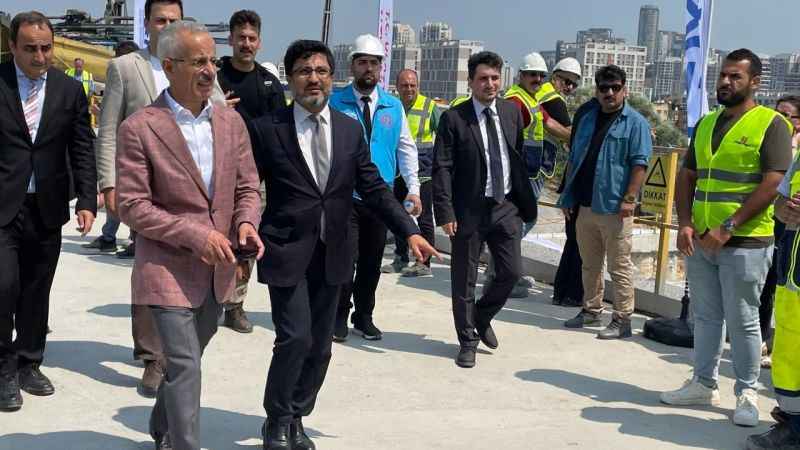 Halkalı-Ispartakule hızlı tren tünel açma çalışmaları düzenlenen törenle başlatıldı