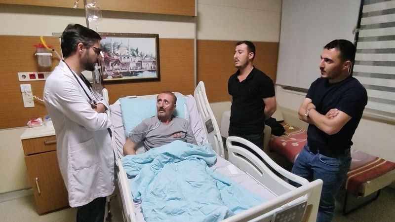 Anjiyoda 20 dakika kalbi durdu, tekrar hayata döndü