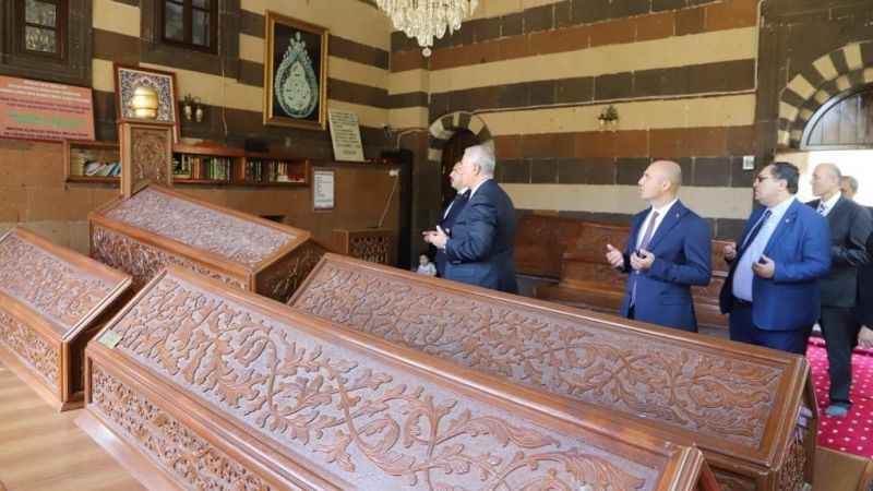 Yargıtay Başkanı İshakpaşa Sarayı'nı ziyaret etti