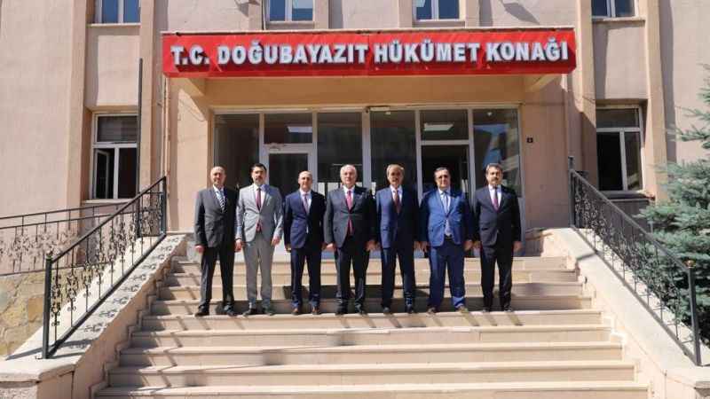 Yargıtay Başkanı İshakpaşa Sarayı'nı ziyaret etti