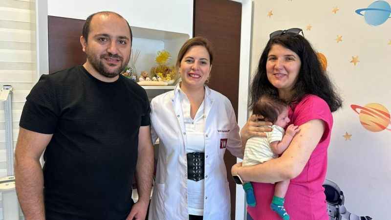 Yemek borusu olmadan doğan bebeğe müdahale