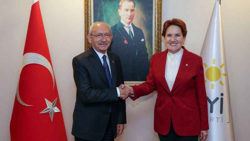 Kılıçdaroğlu'ndan Akşener'e sürpriz ziyaret