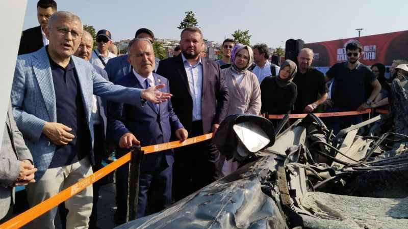 Üsküdar sahilinde 15 Temmuz sergisi 