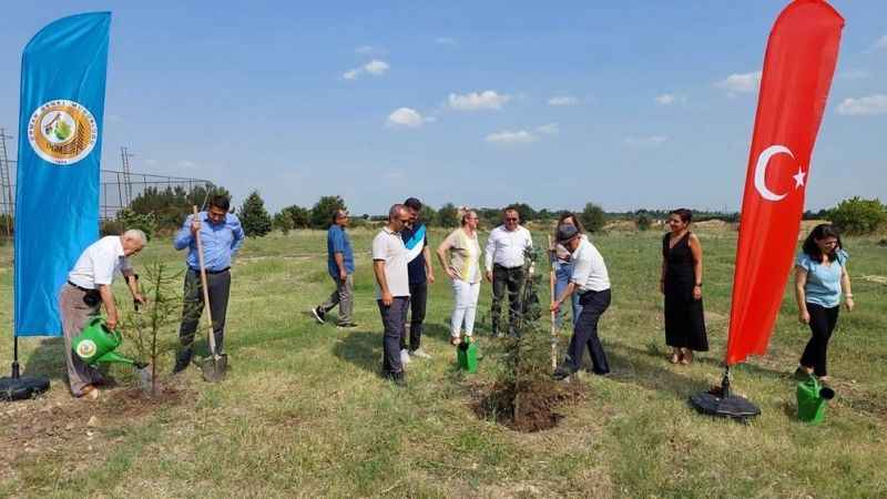 Edirne'de 15 Temmuz şehitleri anısına hatıra ormanı oluşturuldu