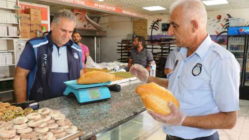 Şanlıurfa'da market ve fırınlara zabıta denetimi