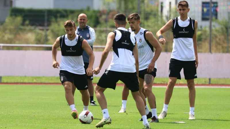 Beşiktaş, yeni sezon hazırlıklarını sürdürdü