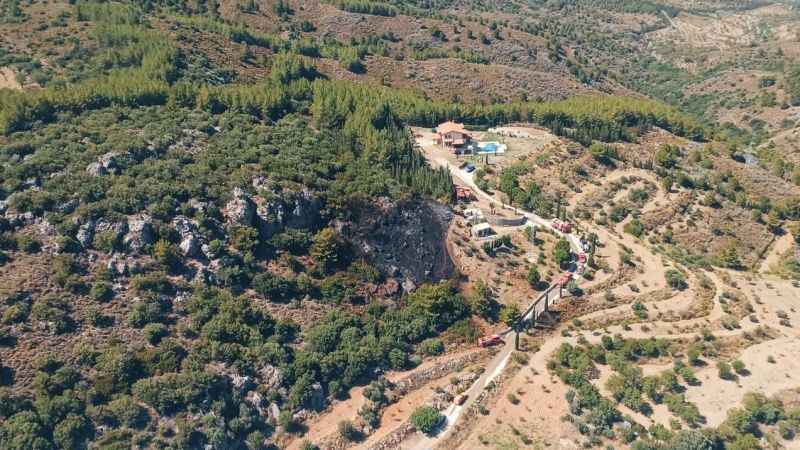 Datça yangını kontrol altında