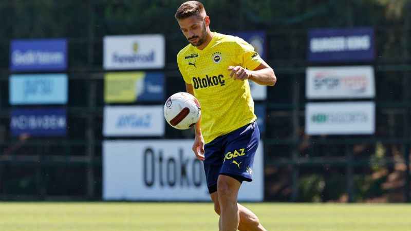 Dusan Tadic, Fenerbahçe'de ilk antrenmanına çıktı